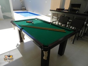 Snooker com Tampo para Mesa de Jantar